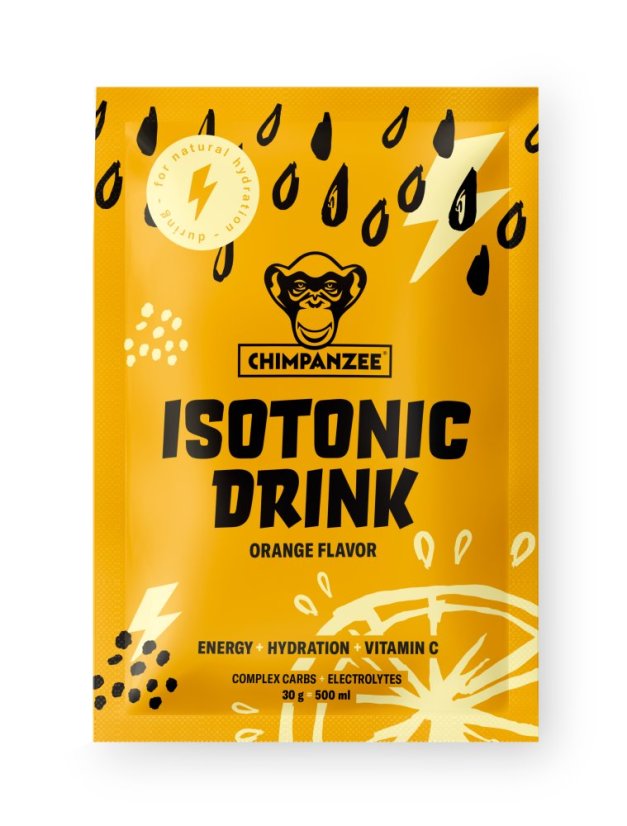 Chimpanzee Energijska pijača v prahu - Pomaranča - 30 gr Chimpanzee Energijska pijača v prahu - Pomaranča - 30 gr