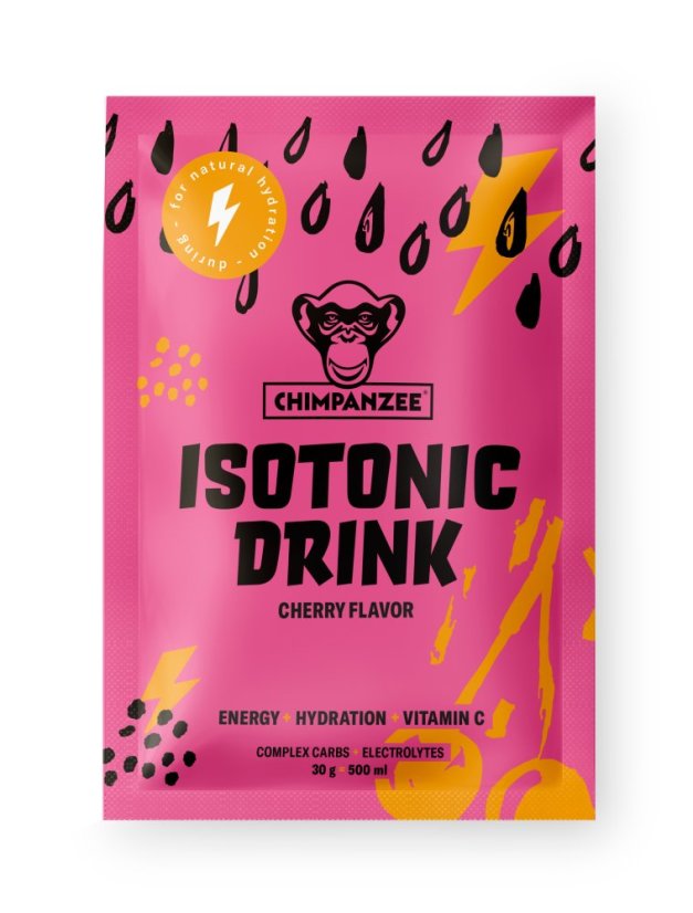 Chimpanzee Energijska pijača v prahu  - Češnja - 30 gr