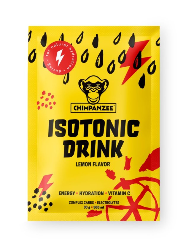 Chimpanzee Energijska pijača v prahu  - Limona - 30 gr